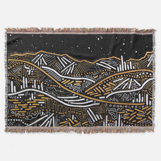 向こうにブランケット スローブランケット (正面)