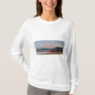 向こうに景色のフード付きスウェットシャツ Tシャツ