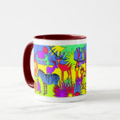 向こうのジャングル マグカップ (正面左)