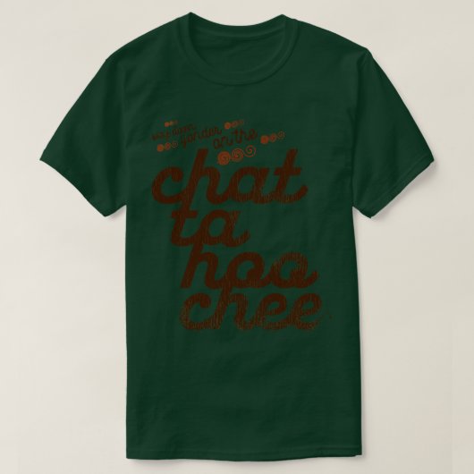 向こうのチャタフーチ川 Tシャツ (デザイン正面)