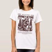 向こうの荒野の旅の声 Tシャツ (正面)