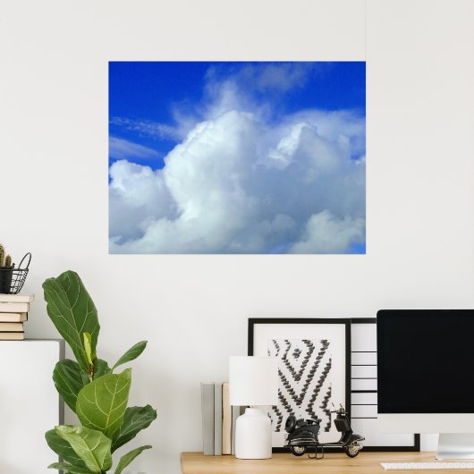 向こうの青 ポスター (ホームオフィス)