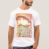 向こうセラピムバラ「真理の到達」 Tシャツ (正面)