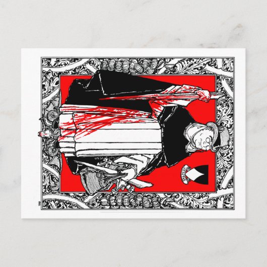 向こうバンパイレーヤー・ギルロイ ポストカード (正面)