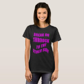 向こう側に突き抜ける Tシャツ (正面フル)