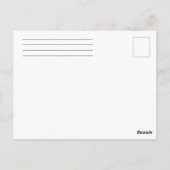 向こう側へ行く ポストカード (裏面)