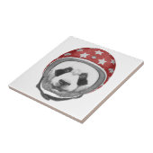 向こう見ずのパンダ タイル (側面)