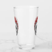 向こう見ずのパンダ タンブラーグラス (左)