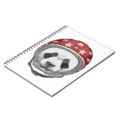 向こう見ずのパンダ ノートブック (左側)