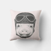 向こう見ずのブタ クッション (裏面)