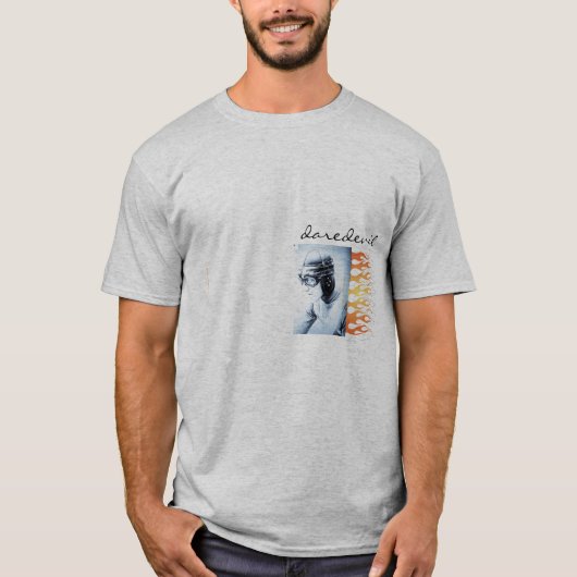 向こう見ずのワイシャツ Tシャツ (正面)