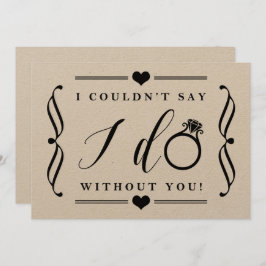 君がいないと言えぬ |クラフ素朴ト 招待状