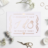 君がいないと言えぬ 実在 | 箔招待状ポストカード