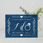 君がいないと言えぬ 実在 |  箔招待状 (立ち正面)