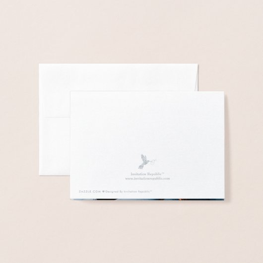 君がいないと言えぬ | 銀箔カード 箔カード (裏面封筒付き)