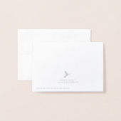 君がいないと言えぬ | 銀箔カード 箔カード (裏面封筒付き)