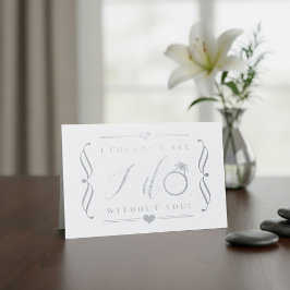 君がいないと言えぬ | 銀箔カード 箔カード