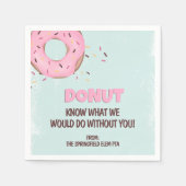 君がいなかったら何をすればいいのか分からない スタンダードカクテルナプキン (正面)