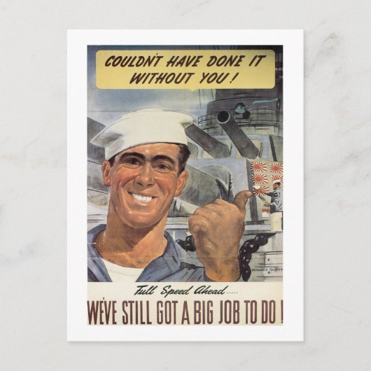 君がいなかったら成し遂げられなかった ポストカード (正面)