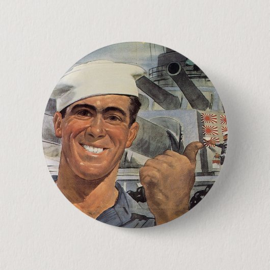 君がいなかったら成し遂げられなかった 缶バッジ (正面)