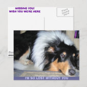 君がいなくて失ったも困る ポストカード (正面/裏面)