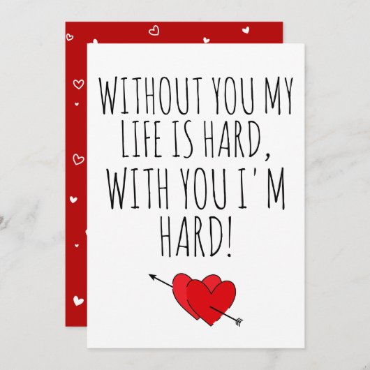 君がいなければ私の人生は懸命だ私は懸命カード シーズンカード (正面/裏面)