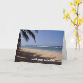 君がここにいたらいいのに… カード (黄色い花)