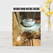 君がここにいたらよかったのに。 カード (黄色い花)