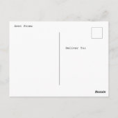 君がここにいたらよかったのに | 山 ポストカード (裏面)