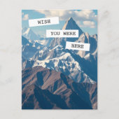 君がここにいたらよかったのに | 山 ポストカード (正面)