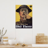 君がそこで何をしたか見える ポスター (キッチン)