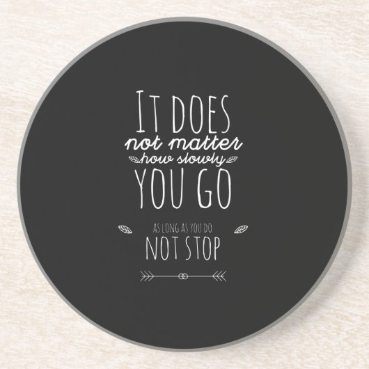 君がどれだけ遅く行ってもかまわない コースター (正面)