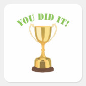 君がやった スクエアシール (正面)