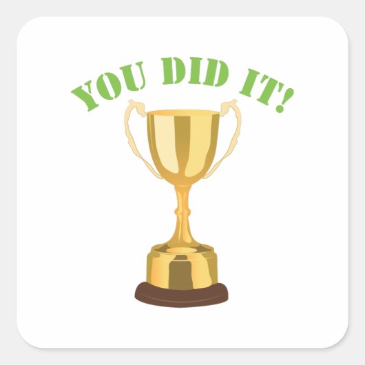 君がやった スクエアシール (正面)