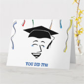 君がカードを作った カード (黄色い花)