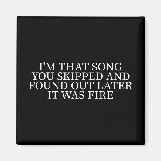 君がスキップして後で分かったあの曲 マグネット (正面)