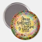 君がスマイルフローラ マグネット (正面/裏面)