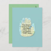 君がミシガンから来たのは知っているだろう ポストカード (正面/裏面)