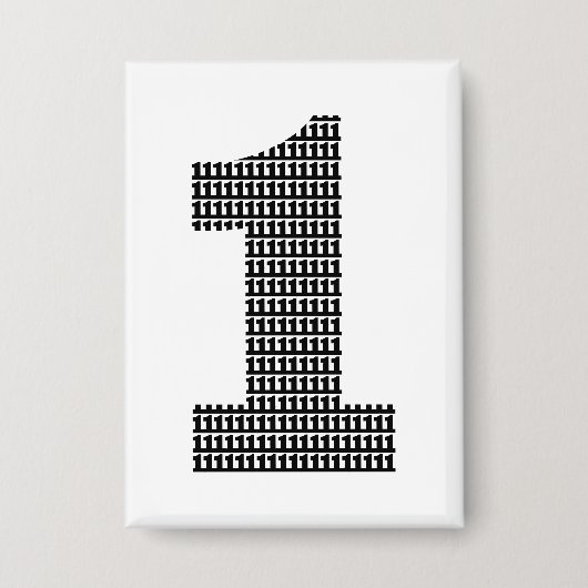 君が一番だ 缶バッジ (正面)