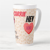 君が一番に好きだ カフェラテマグ (右アングル)