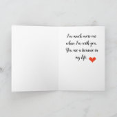 君が僕のハートを埋める シーズンカード (内部)