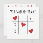 君が僕のハート書に勝った ノートカード (正面/裏面)