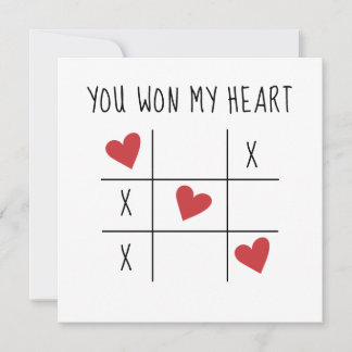 君が僕のハート書に勝った ノートカード
