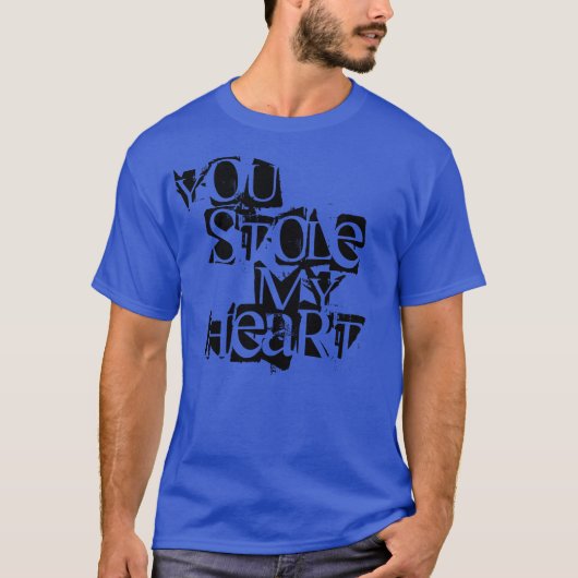君が僕のハートTシャツを盗んだ Tシャツ (正面)