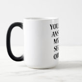 君が僕の三番目の安全問題の答えだ モーフィングマグカップ (左)