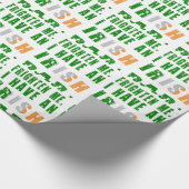 君が僕を怖がらせないのはアイルランド人パパ ラッピングペーパー (角)