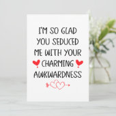 君が僕を誘ってくれて本当に嬉しい魅力的 シーズンカード (スタンド正面)