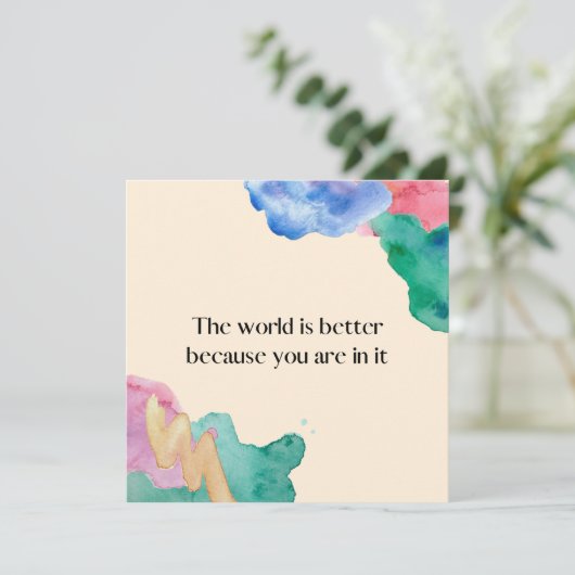 君が名刺に入っているから世の中が好い (スタンド正面)