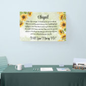 君が唯一の提案だと思パーソナライズされたった 横断幕 (トレードショー)