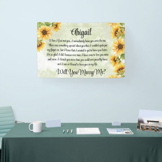 君が唯一の提案だと思パーソナライズされたった 横断幕 (トレードショー)